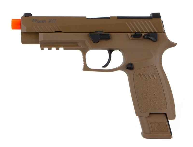 SIG SAUER PROFORCE AIROSFT M17 COYOTE TAN GREEN GA