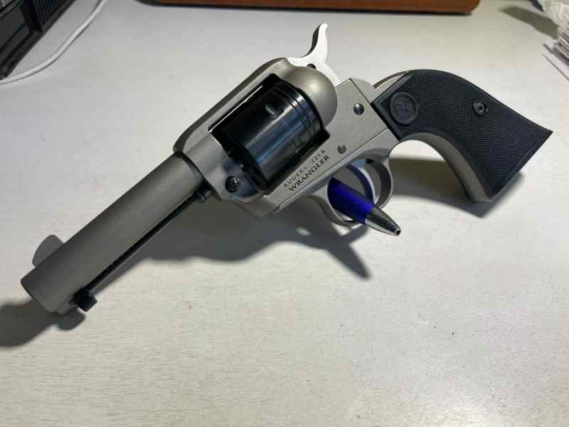 Ruger Wrangler, Silver Cerakote