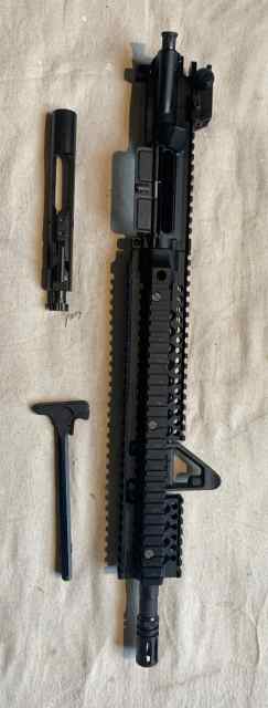Complete 223/556 Quad upper Daniel Defense rail
