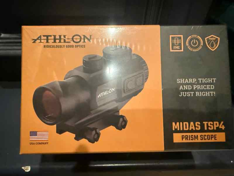 Athlon Midas TSP4 Prism Scope, brand new &amp; sealed