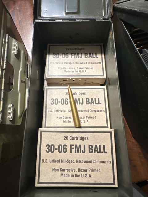 30-06 USGI M2 Ball (280) rounds $250