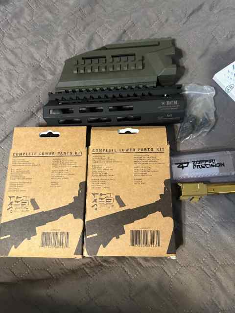 AR-15 and CZ scorpion parts! 