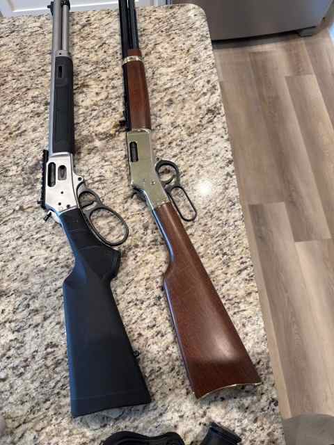 wts/wtt Henry 44 mag golden boy with octagon barre
