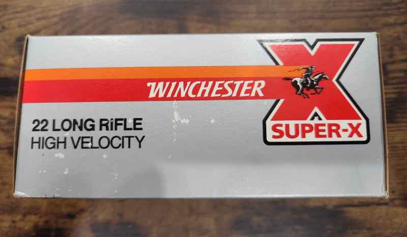 Vintage Ammo 22lr Winchester Super X High Velocity