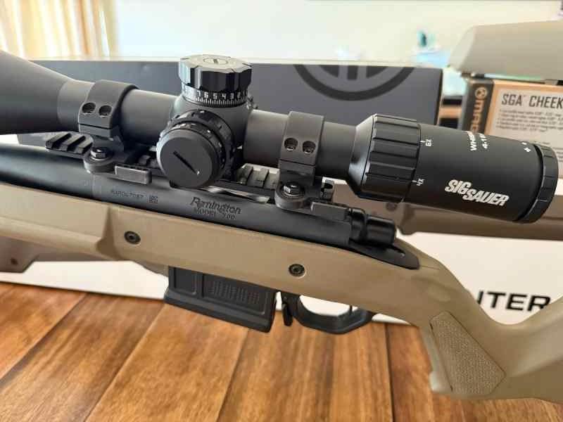 Remington 700 SPS tactical 6.5 CM custom bolt