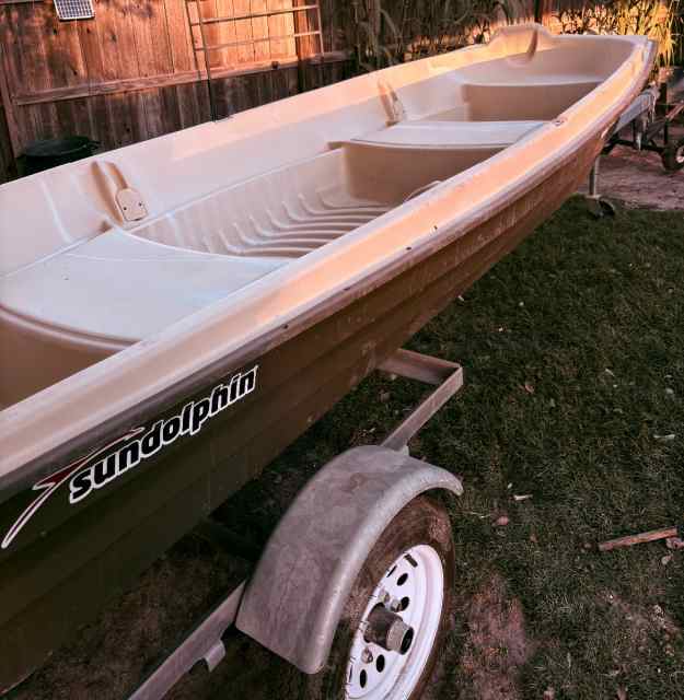 Boat and trailer 