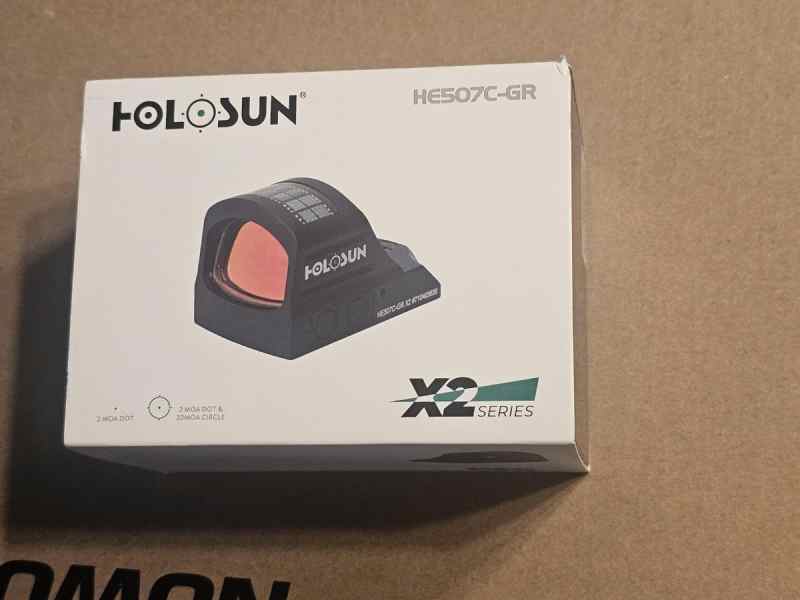Holosun 507C Green Solar pistol BRAND NEW