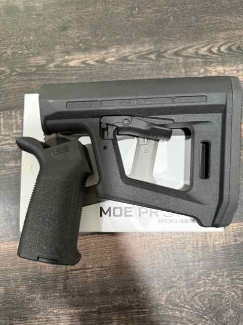 Magpul PR stock and K2 Grip 