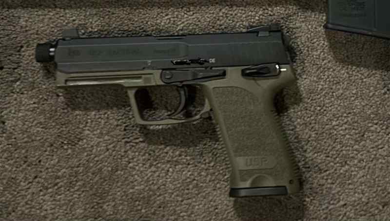 Heckler &amp; Koch H&amp;K HK USP Tactical 9mm ODG