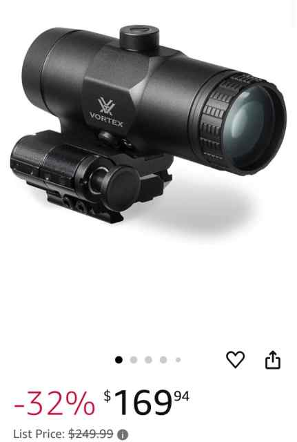 WTT/SELL VORTEX 3X MAGNIFIER W/SWIVEL MOUNT 