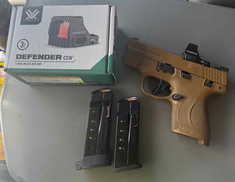 FDE Shield Plus with vortex optic
