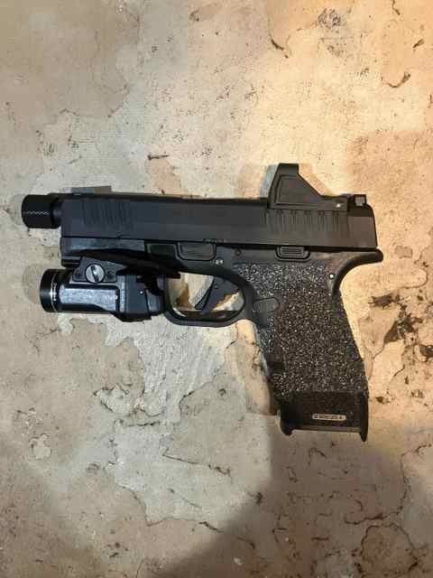 Customized Springfield Hellcat Pro 9mm