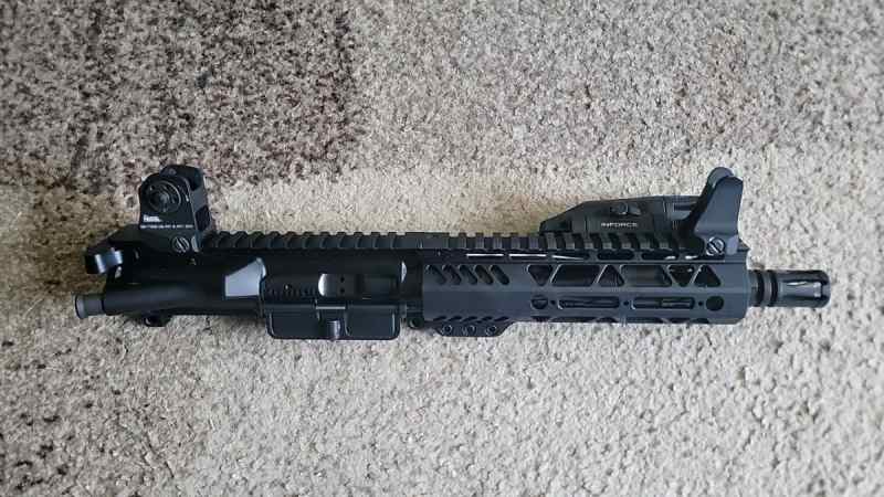 PSA 7.5&quot; Upper with DD sights and WML