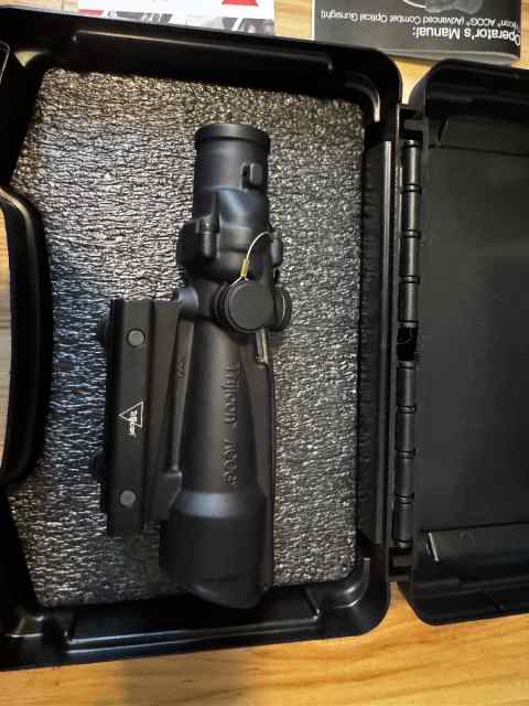 Trijicon ACOG 3.5x35 .308 amber chevron BAC