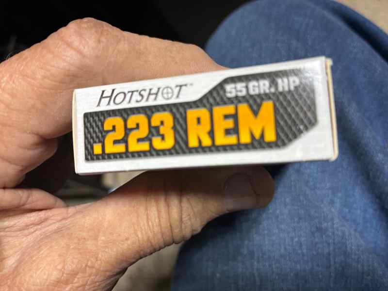 223 rifle ammo