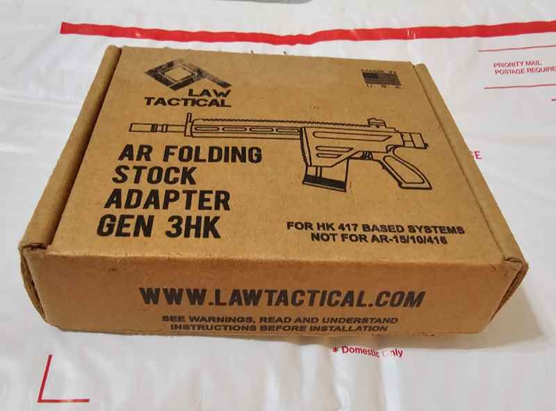 HK417 / MR762 Gen 3HK Folding Stock Adapter $250