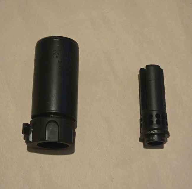 Surefire Warden Flash Suppressor and Warcomp