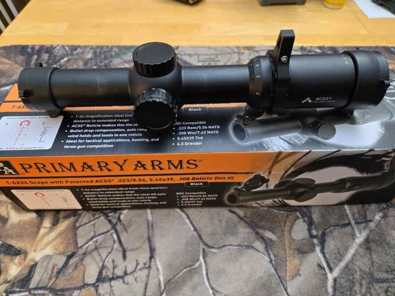 Primary Arms SLx 1-6x24 SFP LPVO