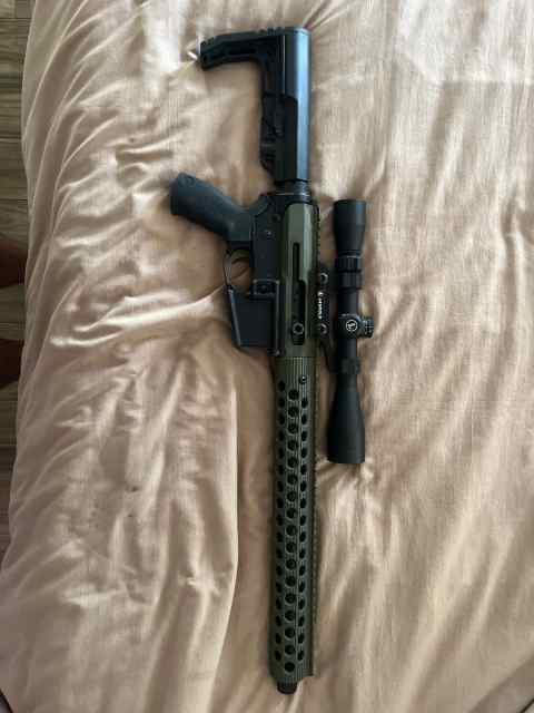 6.5 Grendel side Charging / SightMark Wraith