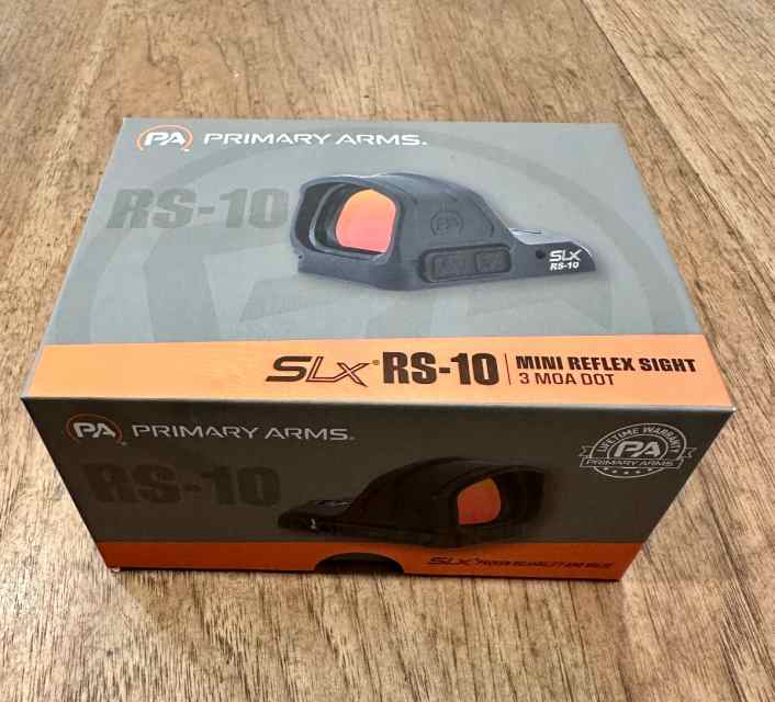 Primary arms SLX RS-10 reflex 