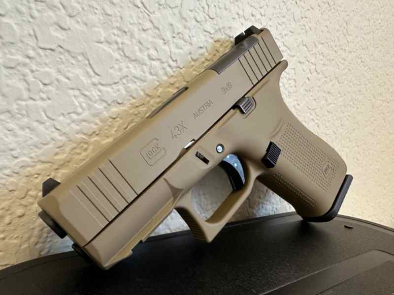 Glock 43X MOS in FDE- 9mm - New In Box