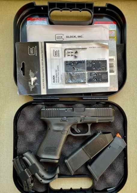 GLOCK G19 G5 GEN 5 MOS 9MM 3 MAGS OPTIC READY 