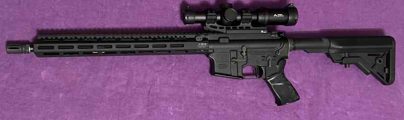 WTS: SOLGW/BCM AR w/PA 1-6 Scope, see notes