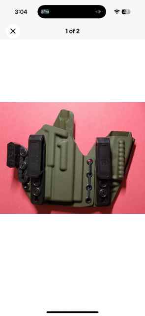 Tier 1 Axis Elite RH IWB Holster p365 x macro
