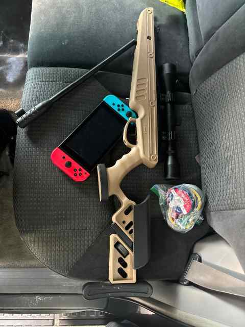 WTT Pellet riffle and Nintendo switch