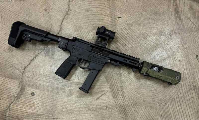AR-9 w/ Law tactical brace 