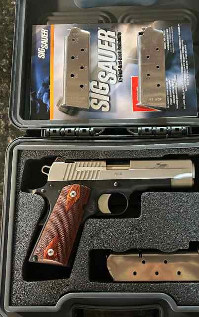 Sig 1911 RCS 45 ACP