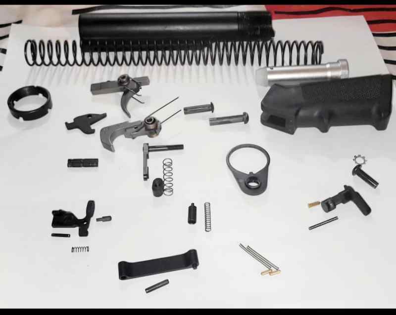 Ar15 Complete Enhanced Lower Parts Kit