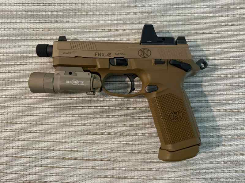 FNX 45 Tactical Package with Ammo