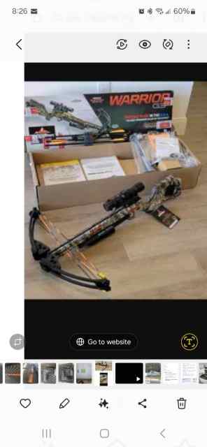 New Warrior Crossbow by Wicked Ridge 