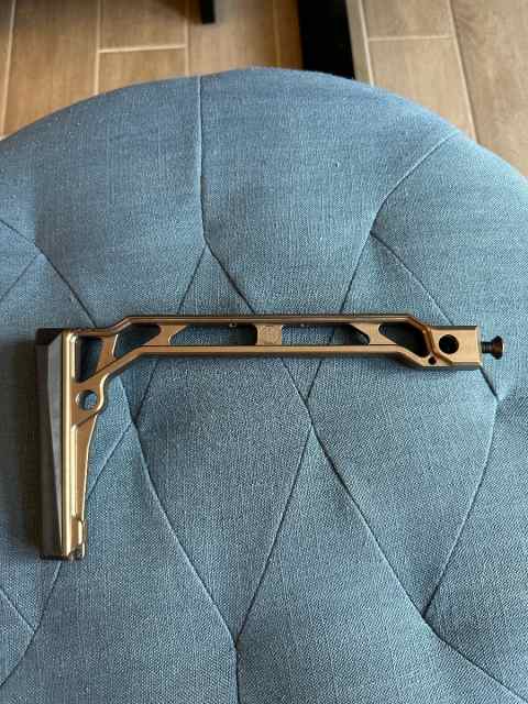 JMac Bougie Tan 9.5” LOP for folding stock