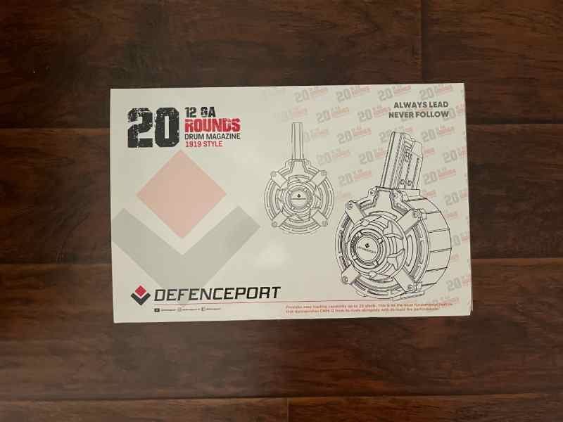 NEW 20rd 12g Drum for 1919 pattern shotguns