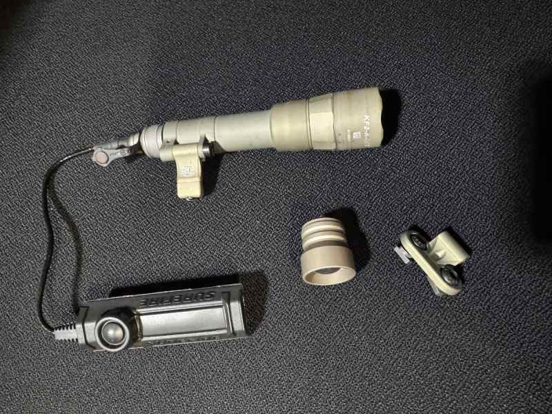 Surefire M640DFT Tan (Turbo) with UE-SR07