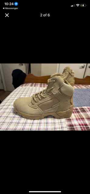Tactical boots s:9.5 wtt/wts