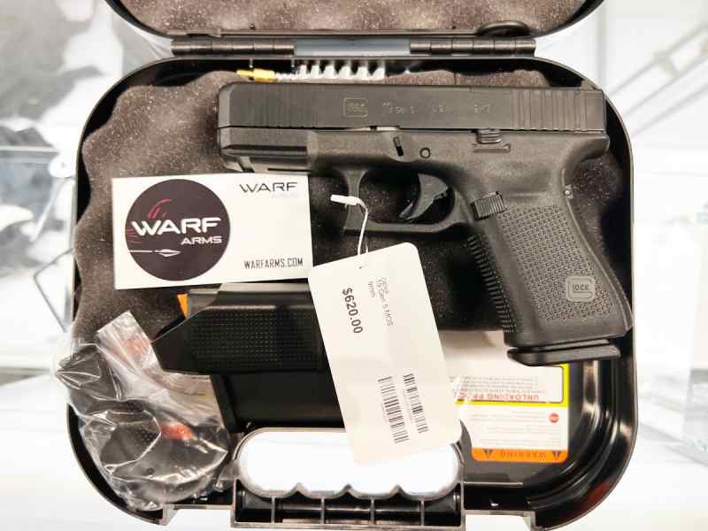 GEN5 GLOCK 19 MOS 9MM (WARF ARMS) $620