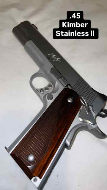 Kimber stainless steel ll  .45 