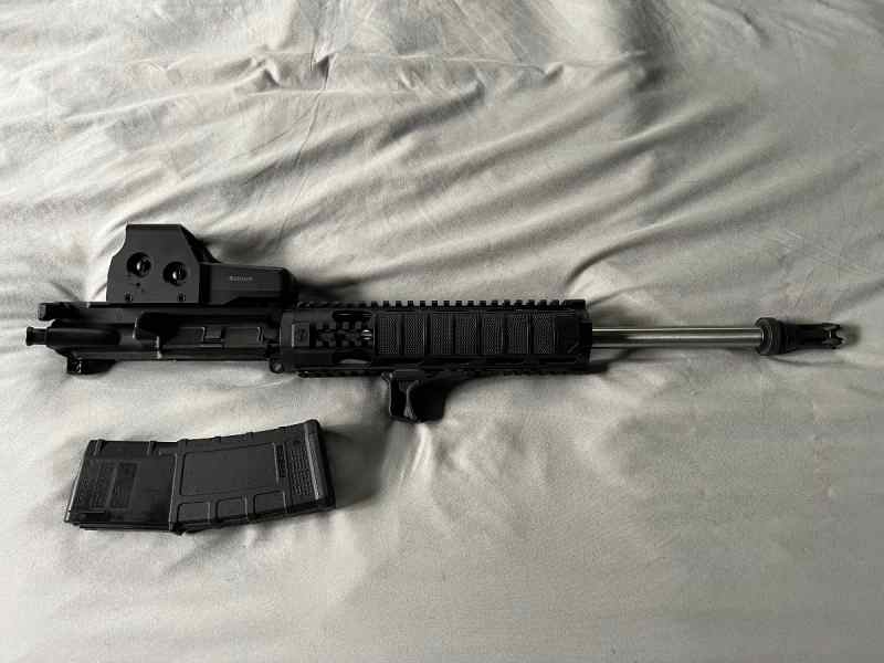 300 BLK upper complete with eotech