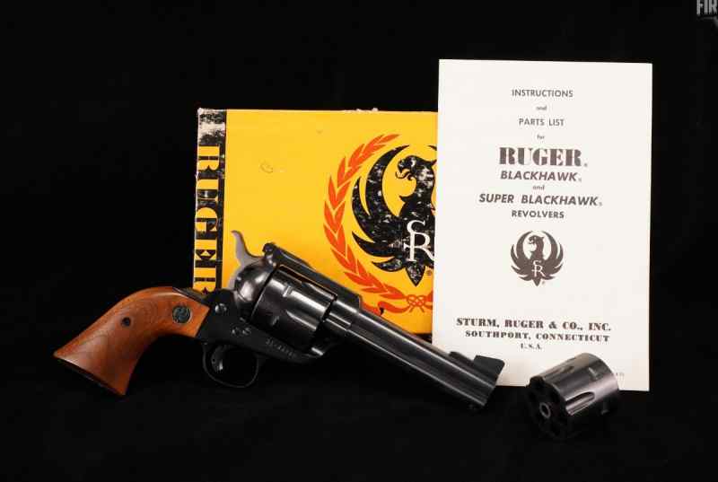 Ruger Blackhawk Old Model Three Screw 357 Magnum 5