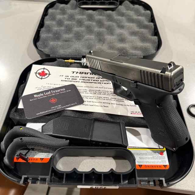 Glock 19 Gen 5 - Stonewash Nitride Finish