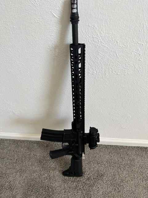 Psa ar15 with fn chf 18inch barrel lots of extras